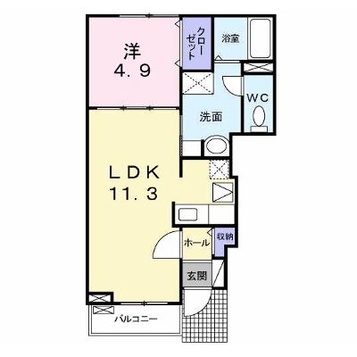 ＩＳＬＡＮＤ　津田Ａ 103【管理NO：1-018875001-01030】 ★家具家電は申し込み後に搬入します★ ★2026年08月下旬入居可能★の外観画像