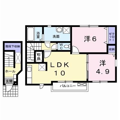 メゾン　プレジィール 202【管理NO：1-017362101-02020】 ★家具家電は申し込み後に搬入しますの外観画像