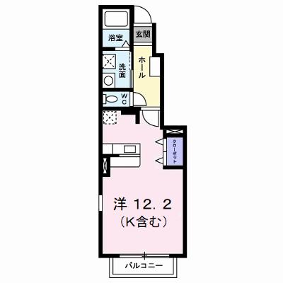 メゾングラースＭ 105【管理NO：1-017320601-01040】 ★家具家電は申し込み後に搬入しますの外観画像