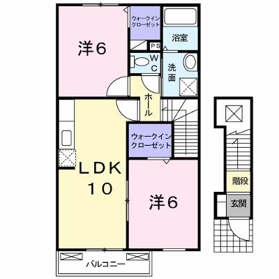フローラ・Ｍ　Ⅱ 202【管理NO：1-015360402-02020】 ★家具家電は申し込み後に搬入します★の外観画像