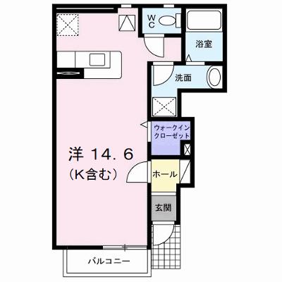 クリスマスローズⅢ 102【管理NO：1-012719602-01020】 ★家具家電は申し込み後に搬入します★の外観画像