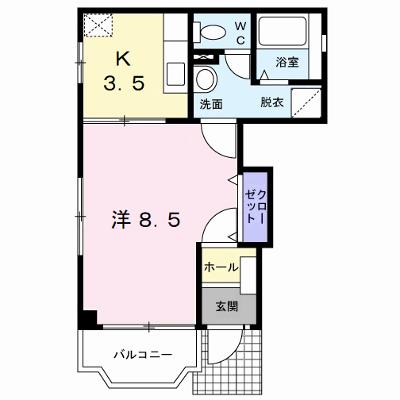 リブェール嵐山 101【管理NO：1-010649601-01010】 ★家具家電は申し込み後に搬入しますの外観画像