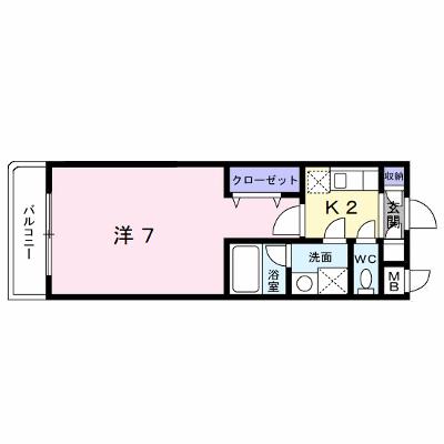 嵐山パレス 108【管理NO：1-010467501-01070】 ★家具家電は申し込み後に搬入します★の外観画像