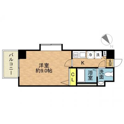 さくらす中洲川端63【呉服町駅近く・温水洗浄便座付】の物件写真6