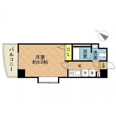 さくらす中洲川端21【呉服町駅近く・洗面台あり】の物件写真6