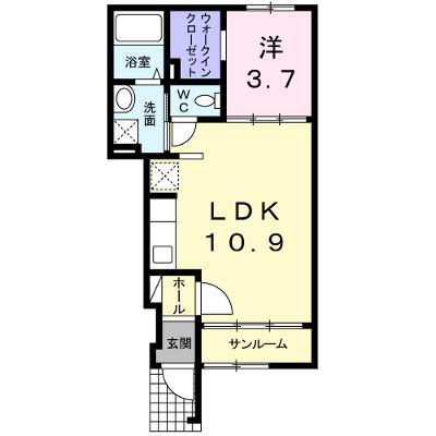 サンリット八児 102【管理NO：1-018657101-01020】 ★家具家電は申し込み後に搬入します★の外観画像