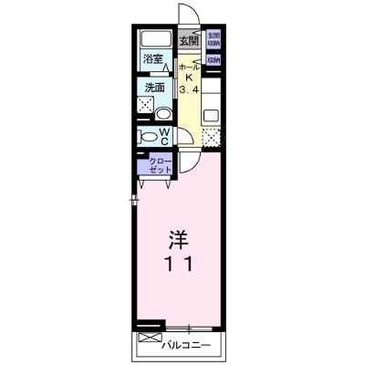 シャイン戸畑 203【管理NO：1-017295501-02030】 ★家具家電は申し込み後に搬入しますの外観画像