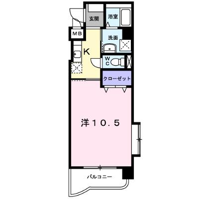 エヴァーグリーンＭ 301【管理NO：1-013786001-03010】 ★家具家電は申し込み後に搬入します★の外観画像
