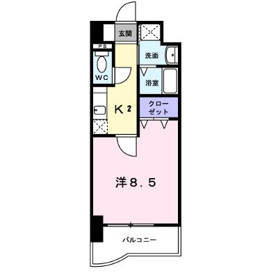 グランド・コスモ 907【管理NO：1-013784901-09060】 ★家具家電は申し込み後に搬入します★の外観画像