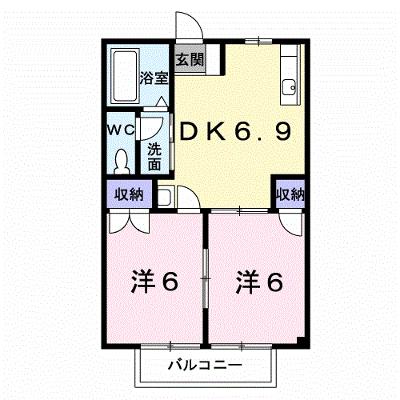 スカイハイツ木屋瀬 201【管理NO：1-004844001-02010】 ★家具家電は申し込み後に搬入します 2026年07月中旬入居可能の外観画像