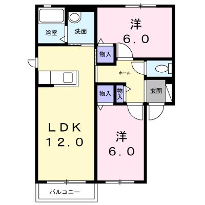 ヴィラ響　Ａ 201【管理NO：1-099404101-02010】 ★家具家電は申し込み後に搬入します★の外観画像