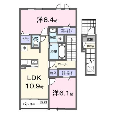 ロータス水巻３ 204【管理NO：1-028273703-02040】 ★家具家電は申し込み後に搬入します★の外観画像