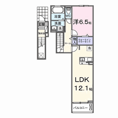 ロータス水巻２ 205【管理NO：1-028273702-02050】 ★家具家電は申し込み後に搬入します★ ★2026年08月下旬入居可能★の外観画像