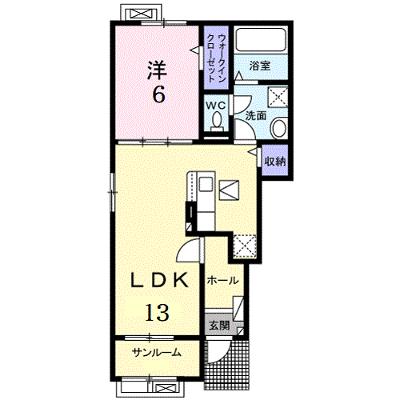 ブローテ　Ⅳ　Ａ 101【管理NO：1-026964601-01010】 ★家具家電は申し込み後に搬入します 2026年07月中旬入居可能の外観画像