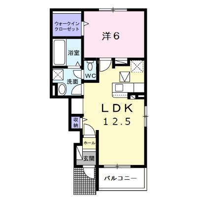 ヴィラ　ド　ナチュールⅠ 102【管理NO：1-024690101-01020】 ★家具家電は申し込み後に搬入します 2026年08月上旬入居可能の外観画像