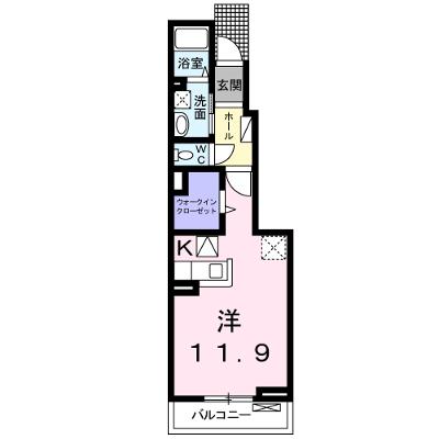 ラッフィナートカーサＡ 103【管理NO：1-022746301-01030】 ★家具家電は申し込み後に搬入します★の外観画像
