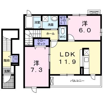 グレースガーデン大内Ⅰ 202【管理NO：1-019831501-02020】 ★家具家電は申し込み後に搬入します★の外観画像