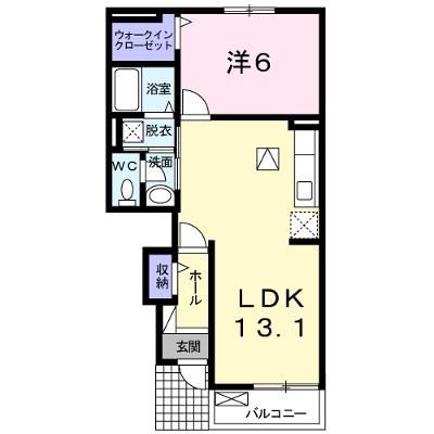 リバーサイド　みどりやまＣ 103【管理NO：1-017711803-01030】 ★家具家電は申し込み後に搬入します★の外観画像