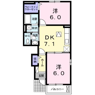 エテルノ　ハピネスＢ 103【管理NO：1-017003602-01030】 ★家具家電は申し込み後に搬入します★の外観画像