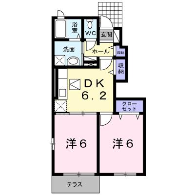 メゾングラ－スⅣ 102【管理NO：1-015863802-01020】 ★家具家電は申し込み後に搬入しますの外観画像