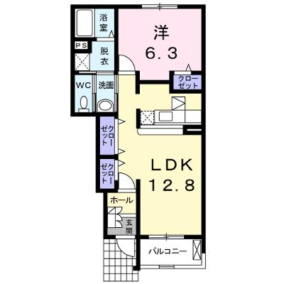 エスペランサ 102【管理NO：1-014098401-01020】 ★家具家電は申し込み後に搬入しますの外観画像