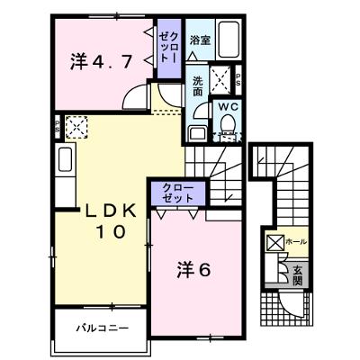 パークサイド・サンリッチＡ 201【管理NO：1-013431201-02010】 ★家具家電は申し込み後に搬入します★の外観画像