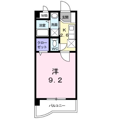 フレンテ二島 205【管理NO：1-011246301-02040】 ★家具家電は申し込み後に搬入します 2026年08月上旬入居可能の外観画像