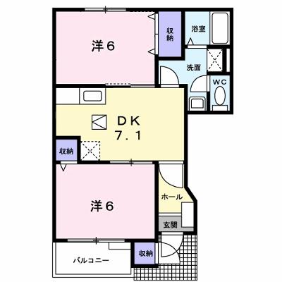 グラン・ソレイユＡ 103【管理NO：1-009718801-01030】 ★家具家電は申し込み後に搬入しますの外観画像