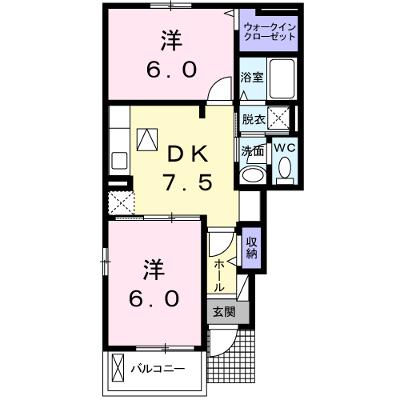 ＣＲＯＷＮ　ＶＩＬＬＡ　Ⅲ 101【管理NO：1-022152703-01010】 2026年07月下旬入居可能の外観画像
