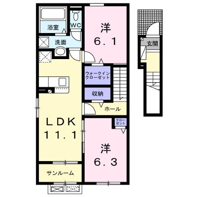 ＬＵＸＯＲ　Ｇ　Ⅰ 204【管理NO：1-027121401-02040】 ★家具家電は申し込み後に搬入します★の外観画像