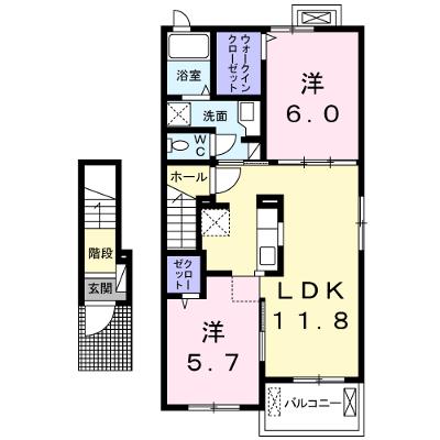 ノーヴァ　ＷＥＳＴ 202【管理NO：1-022800301-02020】 ★家具家電は申し込み後に搬入します★の外観画像