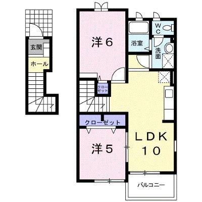サニーハウス武井壱番館 201【管理NO：1-012311601-02010】 ★家具家電は申し込み後に搬入します 2026年07月中旬入居可能の外観画像