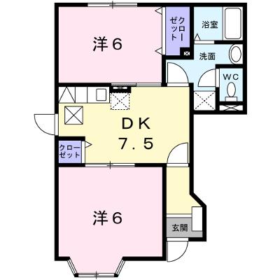 ハーモニータウンＥ 101【管理NO：1-005403505-01010】 ★家具家電は申し込み後に搬入しますの外観画像