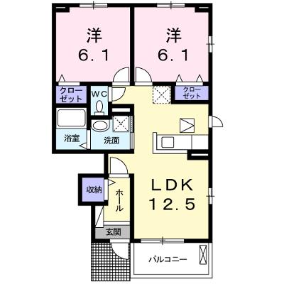 グランドウ－ル　Ⅲ 103【管理NO：1-023800003-01030】 ★家具家電は申し込み後に搬入します 2026年07月中旬入居可能の外観画像