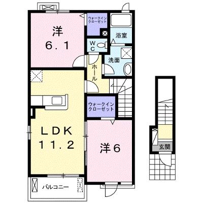 ペルセウス　Ⅰ 201【管理NO：1-020408801-02010】 ★家具家電は申し込み後に搬入します★の外観画像