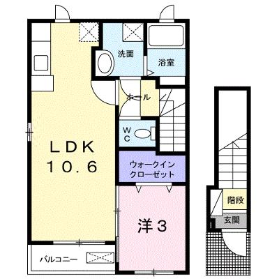 シャトー・ヴィクトリア 201【管理NO：1-018364801-02010】 ★家具家電は申し込み後に搬入します★の外観画像