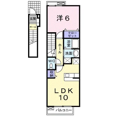 ブロ－ディア 202【管理NO：1-015976101-02020】 ★家具家電は申し込み後に搬入します 2026年07月中旬入居可能の外観画像