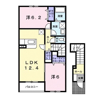フローリア漣２号館 202【管理NO：1-014818302-02020】 ★家具家電は申し込み後に搬入します★の外観画像