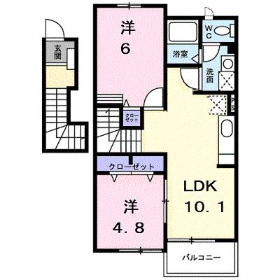 ラパヌイＢ 202【管理NO：1-012522902-02020】 ★家具家電は申し込み後に搬入しますの外観画像