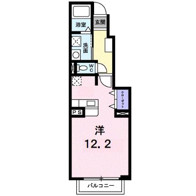 リヴィエール・Ｋ 103【管理NO：1-011693001-01030】 ★家具家電は申し込み後に搬入しますの外観画像