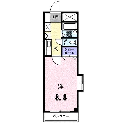 パークサイド 203【管理NO：1-010311101-02030】 ★家具家電は申し込み後に搬入します 2026年08月上旬入居可能の外観画像