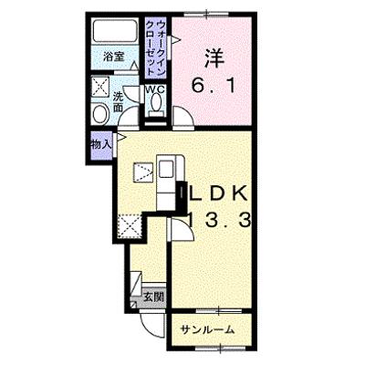 グラン・フォーレ 104【管理NO：1-028069701-01040】 ★家具家電は申し込み後に搬入します★ ★2026年08月下旬入居可能★の外観画像