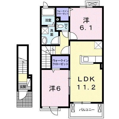 リバーサイドグレイス　Ⅰ 203【管理NO：1-023511101-02030】 ★家具家電は申し込み後に搬入します 2026年07月上旬入居可能の外観画像