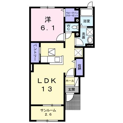 サンリット　Ⅱ 102【管理NO：1-023454102-01020】 ★家具家電は申し込み後に搬入します 2026年07月中旬入居可能の外観画像