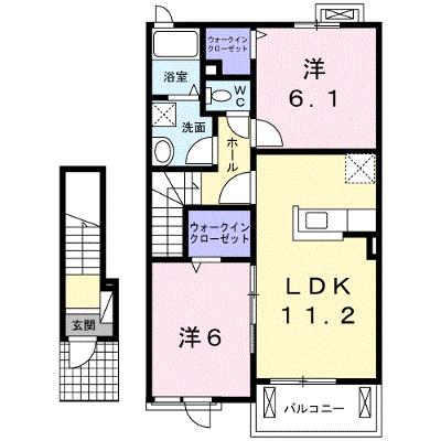 イーストＫ 202【管理NO：1-023192502-02020】 ★家具家電は申し込み後に搬入します 2026年07月下旬入居可能の外観画像