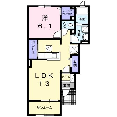 ラ・ヴィータ壱番館 102【管理NO：1-021507001-01020】 ★家具家電は申し込み後に搬入します 2026年07月中旬入居可能の外観画像