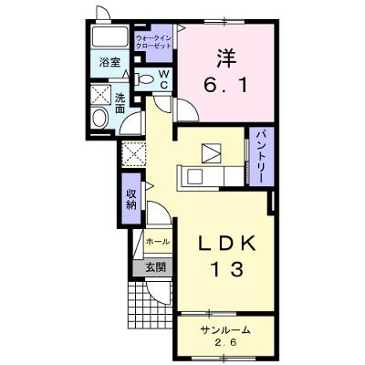 オークレール琴路 102【管理NO：1-021390101-01020】 ★家具家電は申し込み後に搬入します 2026年07月中旬入居可能の外観画像