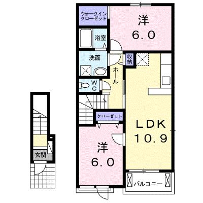 ピュア・フレイズ 203【管理NO：1-018756401-02030】 ★家具家電は申し込み後に搬入しますの外観画像