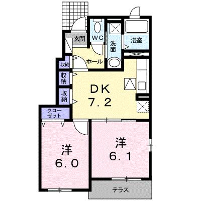 ハ－ベストヴィラ 101【管理NO：1-016946401-01010】 ★家具家電は申し込み後に搬入します★の外観画像