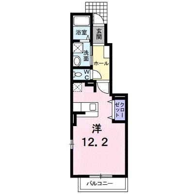 シティヒルズＢ 103【管理NO：1-015372402-01030】 ★家具家電は申し込み後に搬入しますの外観画像